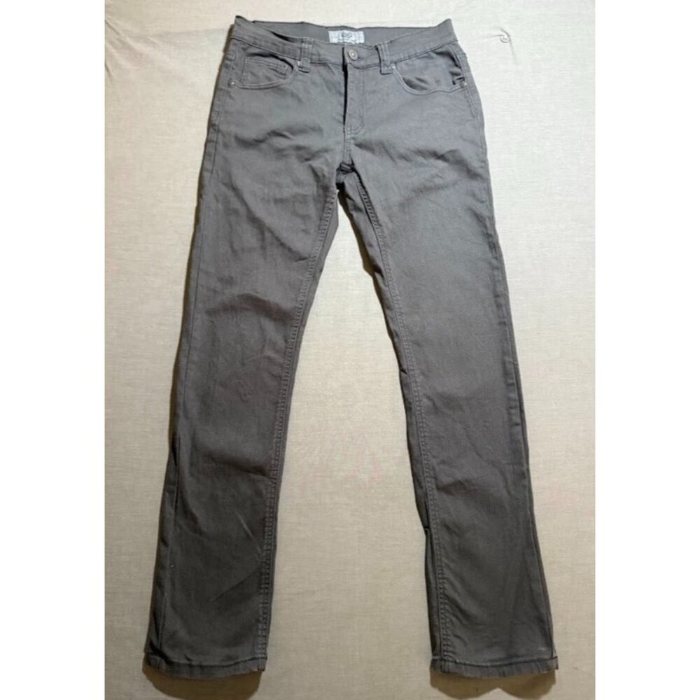 House Of Lordes Jeans Mens 30 Gray Denim‎ Belted Pocketed Men 30X29.
